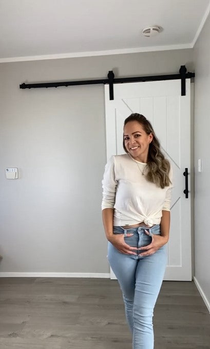 EBAS553.COLOUR.A-H SELF TRIM ROUND NECK MERINO