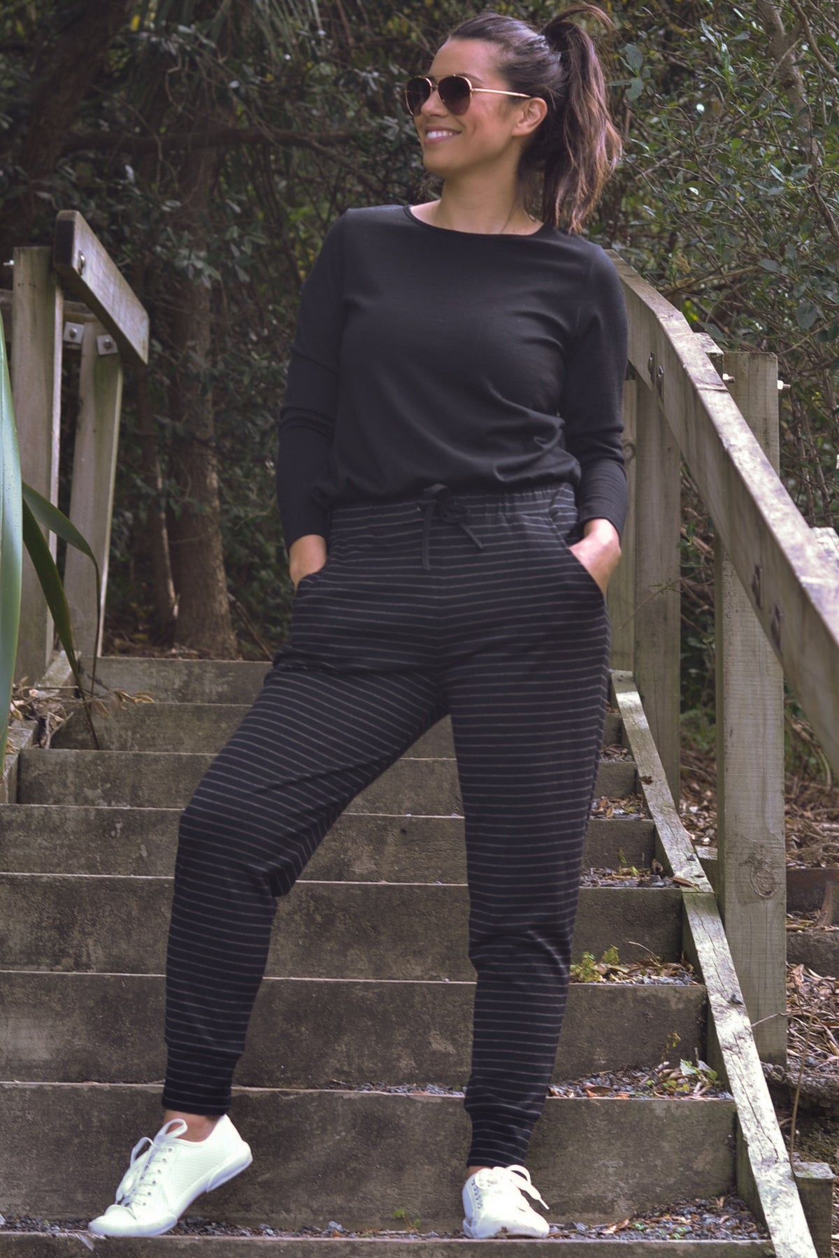 EBAS58P MERINO JOGGER PANT