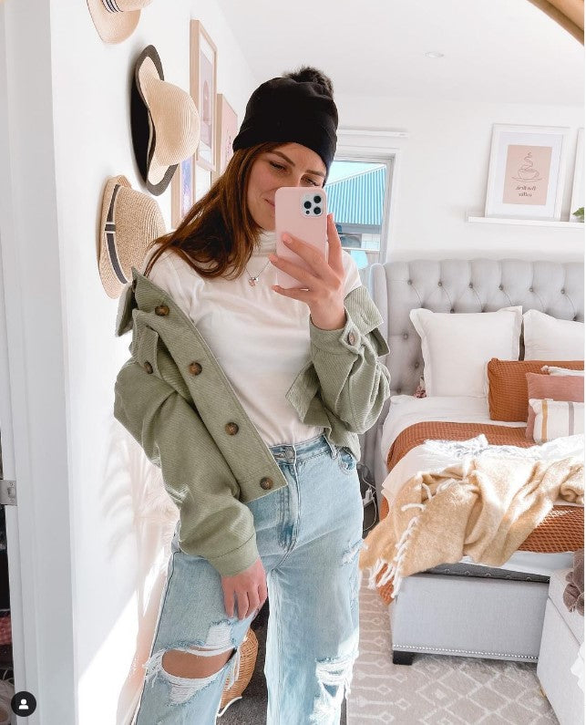 EBAS515.COLOUR.A-O MERINO ROLL NECK JUMPER