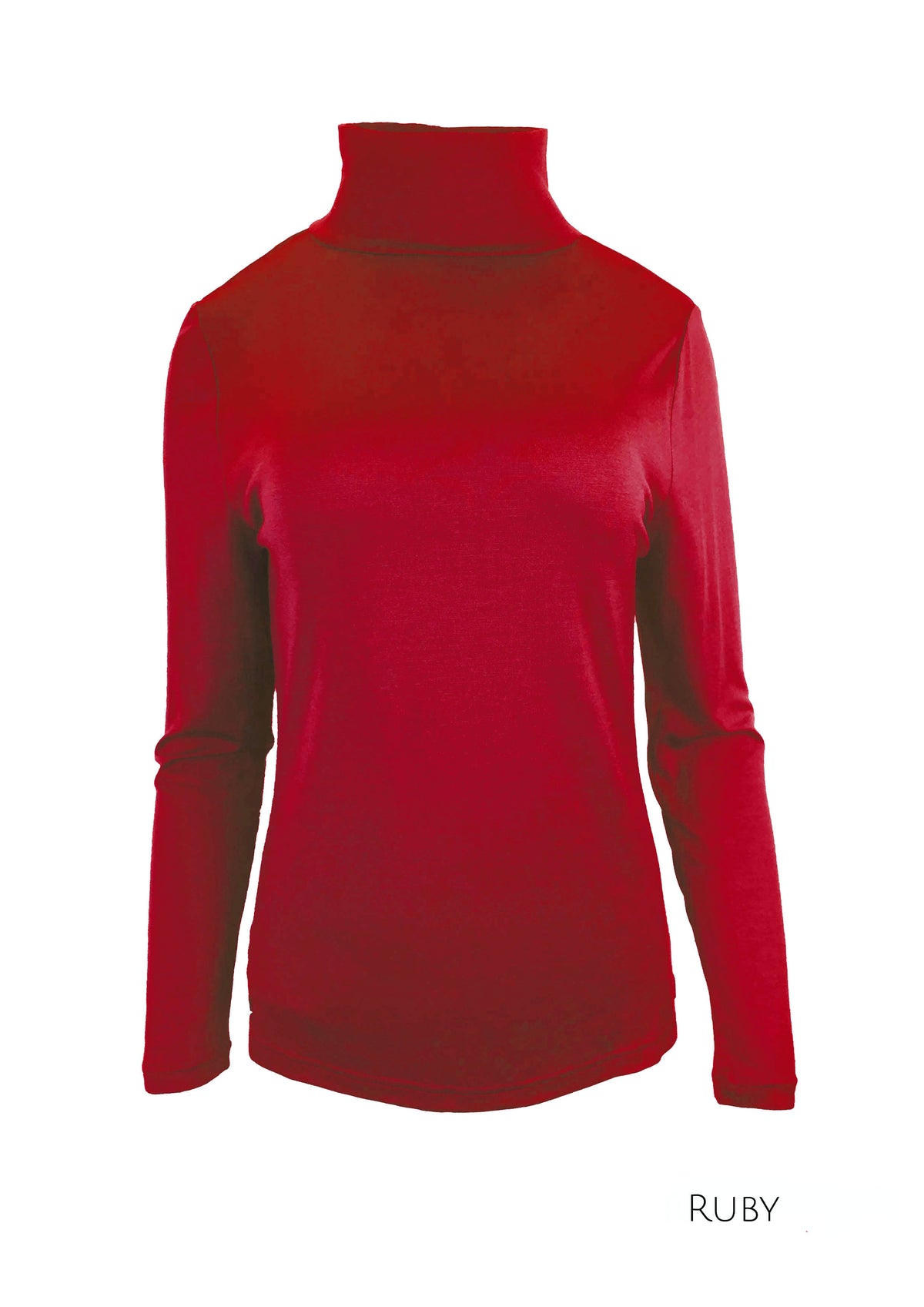 EBAS515.COLOUR.P-Z MERINO ROLL NECK JUMPER