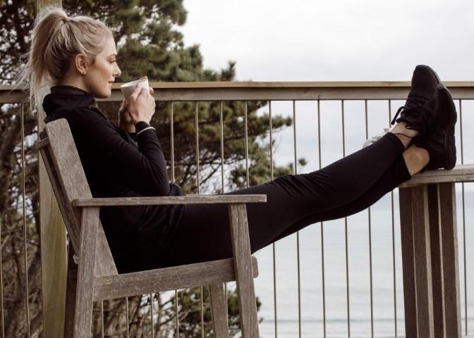 MERINO CURVE PANEL JACKET - MERINO CURVE PANEL JACKET - Ebony Boutique NZ