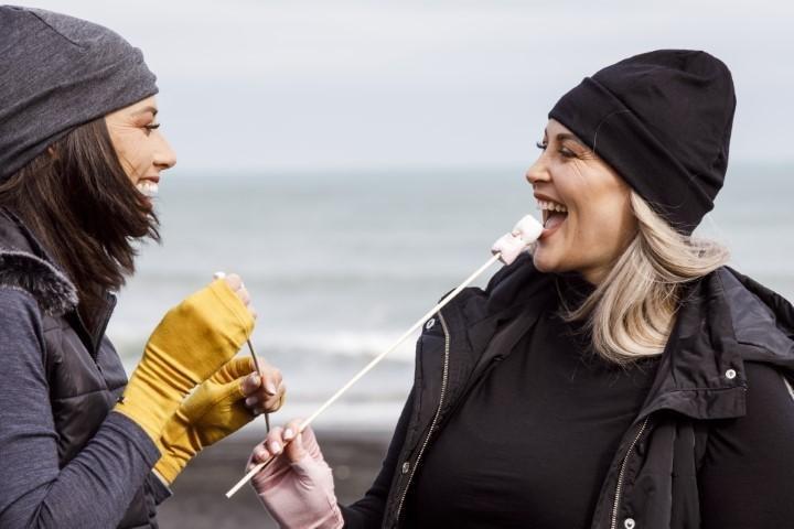 MERINO HIGH ROLL POLO NECK JUMPER - MERINO HIGH ROLL POLO NECK JUMPER - Ebony Boutique NZ