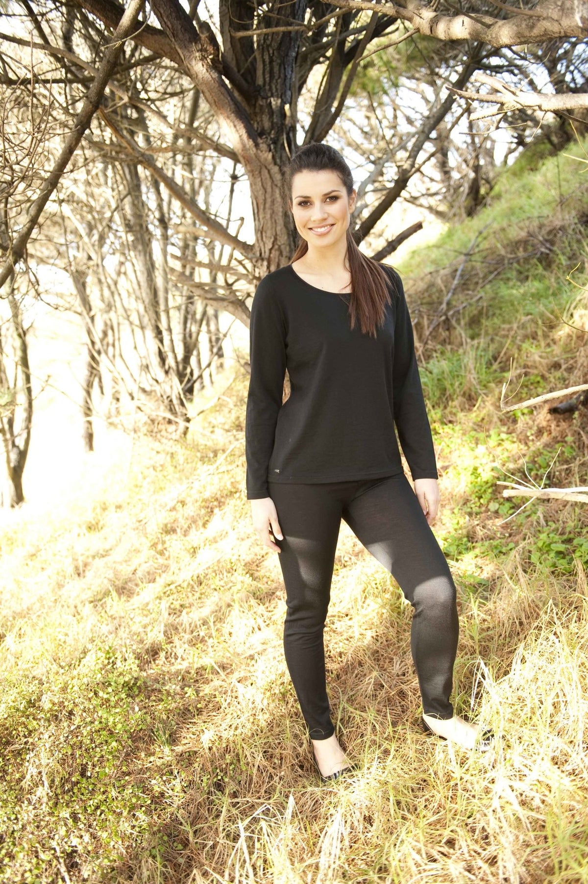 MERINO LEGGINGS - MERINO LEGGINGS - Ebony Boutique NZ